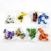 Serie di blocchi di costruzione di dinosauri giocattoli per bambini puzzle di assemblaggio di giocattoli blocco di piccole particelle che costruiscono multi stili sacchetto OPP imballaggio DHL
