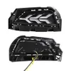 2PCS carro DRL Para Volkswagen Polo 2019 2020 LED Daytime Running luz Fog Lamp Sequential Amarelo Vire Sinal Função