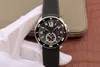 JJ W7100056 Montre de Luxe Gummi Watchband 1904 A PS MC Automatisk mekanisk rörelse Klockor Vattentäta Designer Klockor