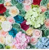 100 pezzi fiori artificiali fiori di seta rosa teste di fiori artificiali decorazioni per la casa bomboniere decorazione fai da te