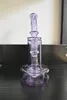 Machine de forage de verre pour pipe à fumer CFL violet, effet tornade, joint de 14 mm, des concessions de prix sont les bienvenues à l'achat