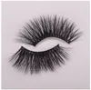 3D Mink rzęs 5d 25mm Długi Gruby Cross Mink Lashes Handmade False Eyelas Eye Makeup Tools New GGA1806