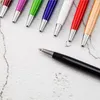 Şeker renk metal tükenmez kalem ofis okul öğrencileri için kalem iş yazma otel malzemeleri düğün parti
