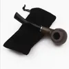 Hot-selling coffee filter pipe filter cigarette holder bakelite pipe bend handle acrylic pipe