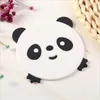 Silikon Esstisch Tischset Untersetzer Küche Zubehör Matte Tasse Bar Becher Cartoon Tier Panda Frosch Katze Schwein Trinken Pads