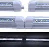 Tubes LED intégrés en forme de V blanc chaud 2700K 8ft 8 pieds 72 pouces Bubs LED T8 LED Tube Light Double Sides Lamp