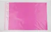 10 * 13 cali Pink Poly Mailing Torby Plastikowe Ekranowe Torby Ekspresowe 25 * 35 cm Torby kurierskie 100 sztuk / partia Hample