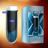 Leten Automatic Telescopic Rotation Male Masturbator Piston Thrusting Aircraft Cup Voice Moan Sex Machers Adults Sex Toys for Men Y5986412