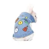 Denim chien vêtements Cowboy vêtements pour animaux de compagnie pour chiens chemises hiver chien Costume chiot chat vêtements pour petits chiens moyens animaux vêtements