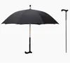 Men Umbrella Non-slip walking stick Cane Climbing Umbrella Long Handle Male Male Windproof Umbrellas Gift Rain Gear1