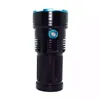 Hot 12 * 10W T6 LED Torcia UV Torcia in alluminio ultravioletto 395nm con caricabatteria 2200mAh