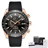 Benyar Men Watches To Luksusowa marka Business Steel Quartz Watch Casual Waterproof Mężczyzna na rękę Relogio Masculino3239478