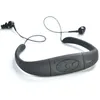 IPX8 Sport impermeabile MP3 Lettore musicale 4/8 GB Nuoto subacqueo Immersioni con radio FM Auricolare Cuffie audio stereo