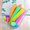 Silicone Ice Stick Moulds Form för Glass Maker DIY Summer Frozen Glass Mögel Kök Tools Popsicle Maker Lolly Mold