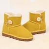 HOT SELL CLASSIC AUS 3352 MINI WOMEN SNOW BOOTS WOMEN BOOTS BUTTON KEEP WARM BOOTS US3-12 EUR 35-43 FREE SHIPPING