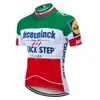2019 New QUICK STEP 팀 사이클링 저지 젤 패드 자전거 반바지 세트 MTB SOBYCLE Ropa Ciclismo mens pro 여름 자전거 타기 Maillot wear