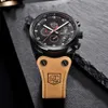Беньяр водонепроницаемые 30 млн. Полые спортивные хронограф -часы скелетоны Calendar Men039s Quartz Watch поддерживают Drop6096905