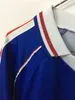 1998 Francia Retro Vintage 축구 유니폼 지단 헨리 Maillot 1996 2004 Football Jersey Shirt Trezeguet Away Finals 2006 White 2000 2002