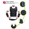 Gewogen vest laden voor bokstraining Workout Fitnessapparatuur Verstelbare vestje Jas Sand Kleding Platen 4
