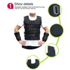 Caricamento gilet con pesi per allenamento di boxe Allenamento Attrezzatura per il fitness Gilet regolabile Giacca Abbigliamento per la sabbia Piastre per pesi 42807011