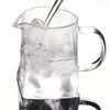 Théière en verre borosilicaté transparent avec passoire à infuseur en acier inoxydable Tasse à thé en verre élégante transparente Théière Théière