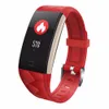 T20 Smart armband blodtryck Blood Oxygen Hjärtfrekvens Monitor Smart Watch Fitness Tracker Vattentät Smart Armbandsur för iPhone Android