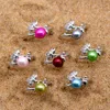 Fashion 925 Sterling Silver Pearl Ring Mounting 30 Styles Adjustable Women Holder DIY Mounted Jewelry PN1901 Wynn22
