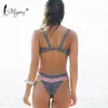 Miyouj Push Up Bikinis Femenino Nuevo Bíqui Floral Trajes de baño Mujeres Bañador Dot SwimsUs Beach's Bandeau Bikini Set 210305