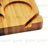 Smoking Tobacco Bamboo Rolling Tray 228 x 158 MM Stash Board Holds Cigarettes Blunts Herb Grinder Metal Pipe