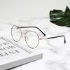 Partihandel-ovala glasögon Ramar litterär färsk platt spegel för både män och kvinnor