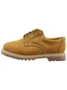 Schuhe Oxford für Männer Mode Lederarbeitsschuhe Tan schnüren sich oben niedrige Spitzenschuhe bequeme beiläufige Schuh