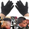 Magic Curl Hair Sponge Guantes para barberos Wave Twist Brush Guantes Herramienta de peinado para el cuidado del cabello rizado DLH160