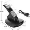 Dock de chargeur de contrôleur LED Dual USB PS4 Charging Stand Station Cradle pour Sony Playstation 4 PS4 PS4 Pro PS4 Slim Controller8623222