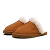 klassieke winter slipper mannen dames glijdt drievoudige zwart grijs donkerbruine paarse dames grils sneeuwpakketten