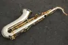 JapanT-W037 saxofone tenor de melhor qualidade b plano instrumento musical banhado a níquel saxofone tenor profissional frete grátis