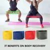 100% Natural 600 * 50 * 0,7mm Bandas de resistência para o corpo de látex Fitness exercício de alta tensão muscular para treinamento de peso de tornozelo perna