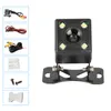4 Led Lamps Night Vision Reverse Camera HD CDD Rear View Camara Lens 2.1mm Jack with 6 Meters Cable for Car DVR Mirror Recorders