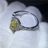 choucong простой мода кольцо 5а Циркон Кристалл стерлингового серебра 925 годовщины обручальное кольцо кольца для женщин мужчины ювелирные изделия