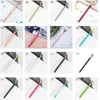 25 kleuren vakantie geschenken Creative Crystal Glass Kawaii Ballpoint Pen Big Gem Ball Pen met grote Diamant Mode School Kantoorbenodigdheden