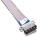 新しい到着PCI Express Flex Realcate Cable PCI-E 1xから1xスロットライザーカードエクステンダー拡張リボンマイナー用