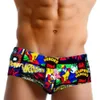 Sexiga Mens Badkläder Baddräkter Låg midja Boxare Beach Strunks Män Swim Shorts Gay Surfbräda Shorts Swim Briefs