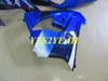 Fairings de molde de injeção Bodywork para Kawasaki Ninja ZX-9R ZX9R 2000 2001 ZX 9R 00 01 ABS Blue Body Kit + presentes KK22