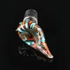 14mm 18mm Männliche Perücke Wag Glasschüssel mit bunten Wasserpfeifen Heady Bowls Stück Rauchzubehör für Bongs Dab Rigs Wasserpfeifen