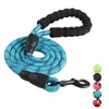 Fournitures pour animaux de compagnie Laisse de chien pour petits grands chiens Laisses Laisse de chien réfléchissante Corde Animaux Plomb Collier de chien Harnais Nylon Laisses de course DBC VT0836