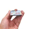 Modelli di cartoni animati di tubi metallici per la modellazione di carte di credito