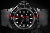 Heißer Verkäufer, hochwertige Luxus-Herrenuhr 116660 Sea-Dweller mit DLC-PVD-Uhrwerk, automatische mechanische Herrenuhr mit Kautschukarmband