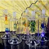 New Multi type floral glass flask Wholesale Glass bongs Oil Burner Glass Water Pipes Oil Rigs Smoking Rigs