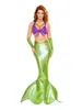 Halloween Costume Cosplay Adulto Donne Cosplay Mermaid Princess Dress Femminile Sexy Wrap petto sirena coda gonna