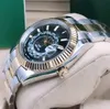 42 mm średnica zegarek Męska automatyczna mechaniczna zegarek Trójkąt Pit Sapphire Glass Mirror Master Wysokiej jakości wypoczynek W300U