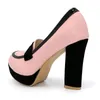 TAOFFEN Damen High Heel Schuhe Frauen sexy Kleid Schuhe Mode Dame weibliche Marke Pumpen P13025 heißer Verkauf EUR Größe 34-47